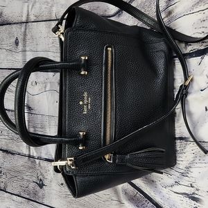 Kate Spade Chester Allyn Street Tassel Leather Handbag Satchel Crossbody